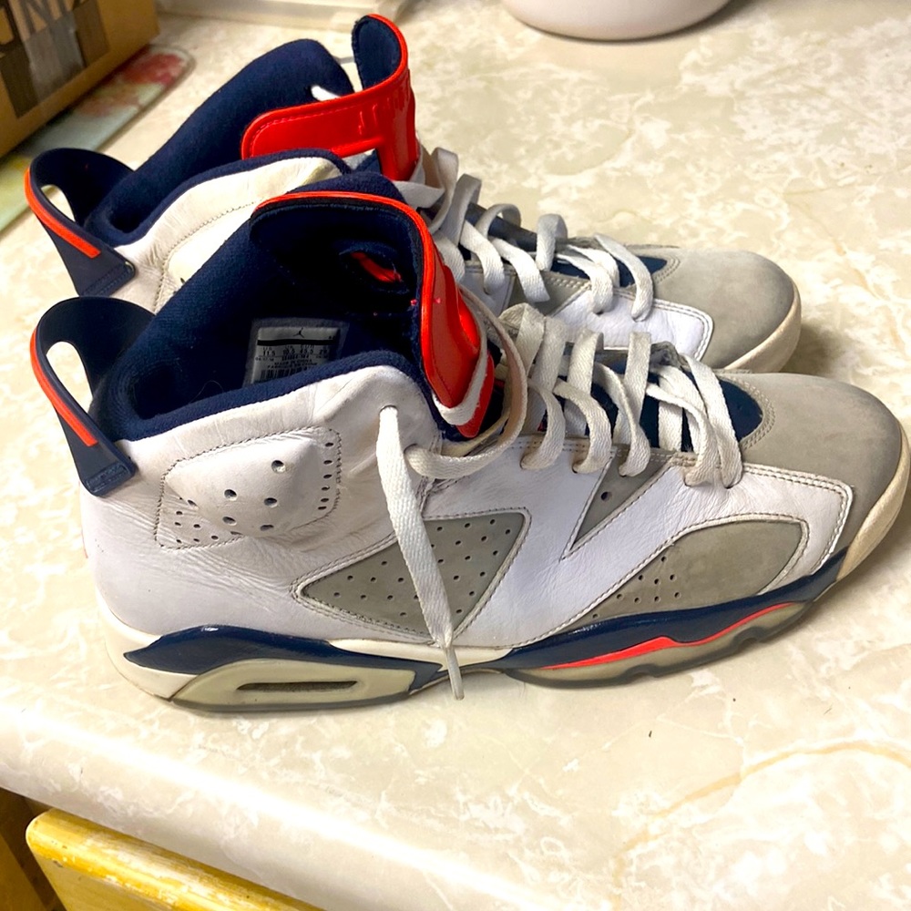 Mens Air Jordan 6 Retro diffused blue